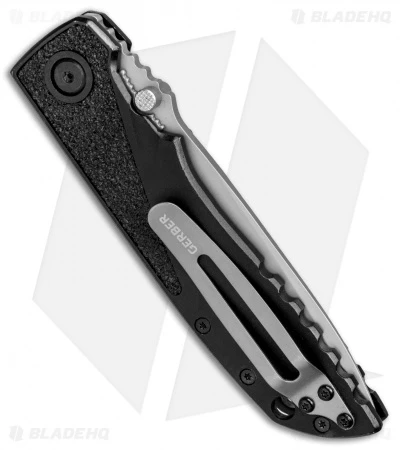 Gerber Icon Tanto Liner Lock Knife (4.25" Gray Serr) 3242 - Image 3