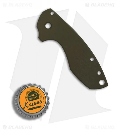 Karbadize CRKT Pilar Replacement Scale - OD Green G-10 - Image 2