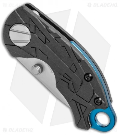 Kershaw Anso Aftereffect Liner Lock Knife Black FRN (1.70" Bead Blast) 1180 - Image 2