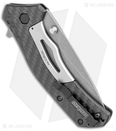 Kershaw Knockout Assisted Opening Knife Carbon Fiber (3.25" SW M390) 1870CFM390 - Image 3