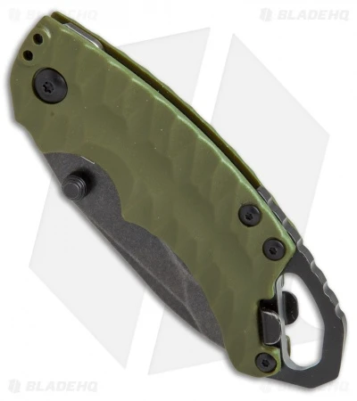 Kershaw Shuffle II Tanto Liner Lock Knife OD Green (2.25" BlackWash) 8750TOLBW - Image 2