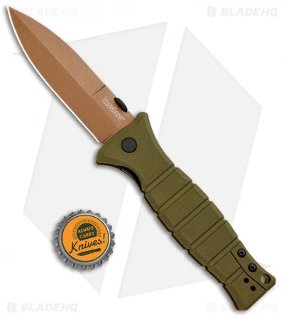 Kershaw XCOM Liner Lock Knife Desert Warrior GFN (3.6" Copper) Exclusive - Image 4