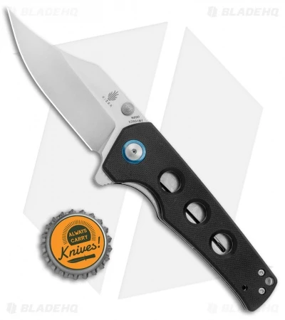 Kizer Junges Liner Lock Knife Black G-10 (3.06" Satin) V3551N1 - Image 4