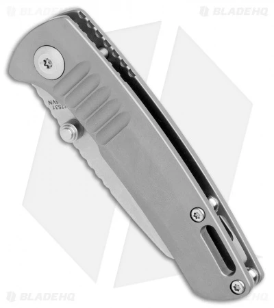 Kizer Shard Frame Lock Knife Titanium (2.25" Stonewash) Ki2531 - Image 2