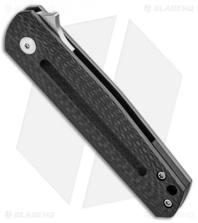 Alliance Designs Laconico EZE Flipper Knife Carbon Fiber (3" Satin) - Image 2