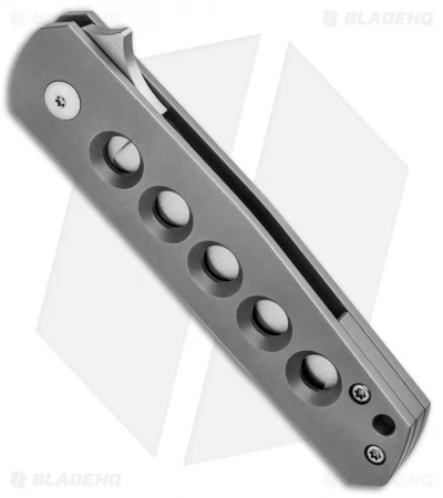 Alliance Designs Laconico EZE Flipper Knife Titanium (3" Satin) - Image 2