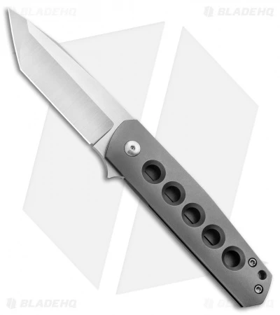 Alliance Designs Laconico EZE Flipper Knife Titanium (3" Satin)
