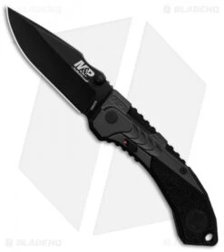 M&P M2.0 Clip Point Spring Assisted Knife Black (3.6" Black)1084316