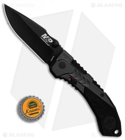 M&P M2.0 Clip Point Spring Assisted Knife Black (3.6" Black)1084316 - Image 4