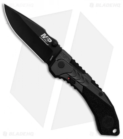 M&P M2.0 Clip Point Spring Assisted Knife Black (3.6" Black)1084316