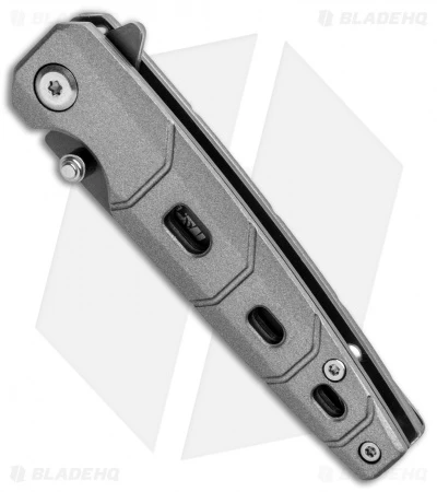 M&P Bodyguard Liner Lock Knife Gray Aluminum (2.6" Gray Ti) 1100068 - Image 2