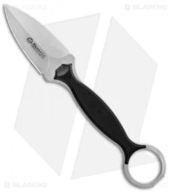 Maserin 922 Neck Line Karambit Fixed Blade Knife Black G-10 (2.6" Stonewash)