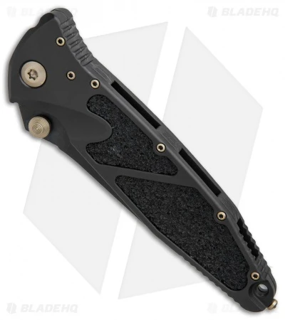 Microtech Signature Series Socom Elite Spear Point Knife (4" Black DLC) - Image 2