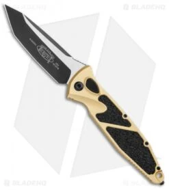Microtech Socom Elite T/E Auto Knife Champagne Gold (4" Two Tone) 161A-1CG