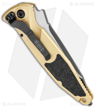 Microtech Socom Elite T/E Auto Knife Champagne Gold (4" Two Tone) 161A-1CG - Image 3