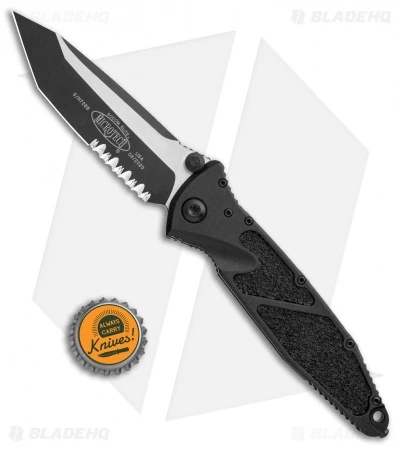 Microtech Socom Elite T/E M/A Black Tactical Partial Serrated 161-2T - Image 4