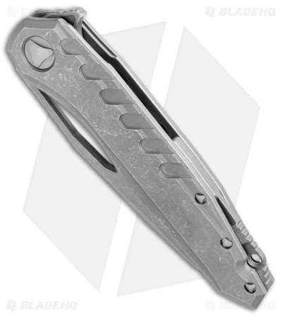 Microtech Sigil MK6 Frame Lock Knife Apocalyptic Titanium (3.75" Apocalyptic) - Image 2
