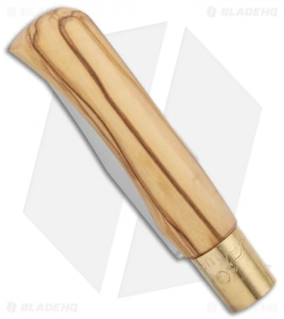 Antonini Old Bear Classical Carbon Small Folding Italian Olive Wood (2.9" Satin) - Image 2