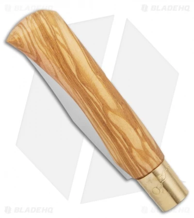 Antonini Old Bear Classical Medium Folding Knife Italian Olive (3.2" Satin) - Image 2