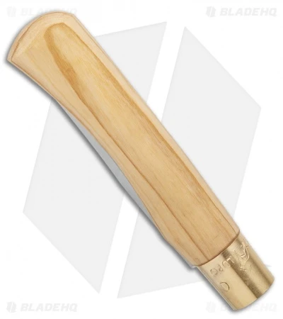 Antonini Old Bear Classical XL Folding Knife Italian Olive (3.9" Satin) - Image 2