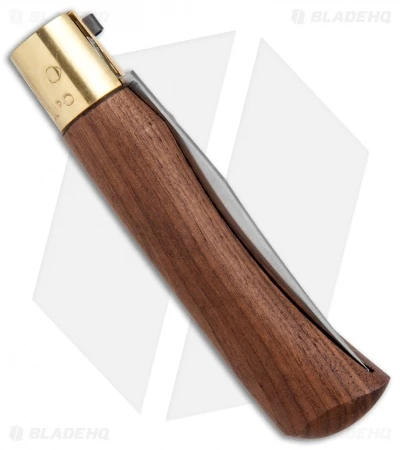 Antonini Old Bear Classical Large Folding Knife American Walnut (3.4" Satin) - Image 2