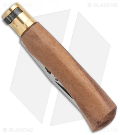 Antonini Old Bear Classical Carbon Medium Knife American Walnut (3.2" Satin) - Image 2