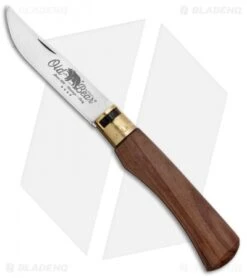 Antonini Old Bear Classical XL Folding Knife American Walnut (3.9" Satin)