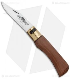 Antonini Old Bear Classical XS Folding Knife American Walnut Wood (2.5" Satin)