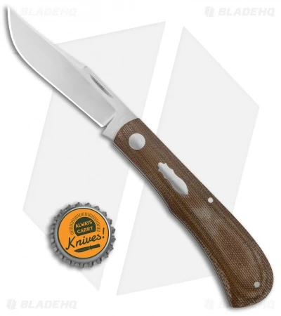 Pepe Jalomo Custom Large Trapper Green Micarta (2.6" Satin) - Image 5