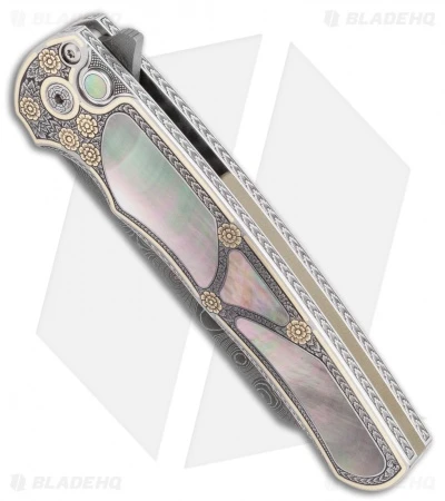 Pro-Tech Malibu Ultimate Custom Wharncliffe Plunge Lock Knife (Chad Nichols Dam) - Image 2