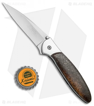 Santa Fe Stoneworks Customized Kershaw Leek A/O Knife Mammoth (3" Bead Blast) - Image 4