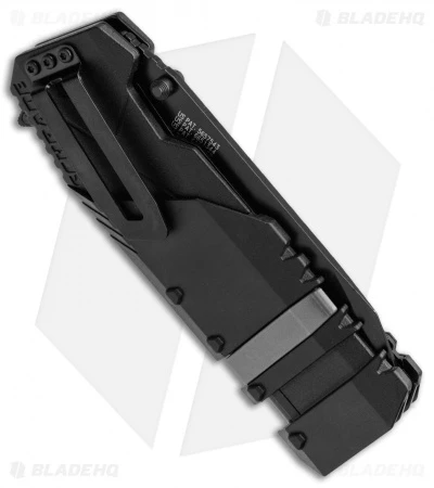 Schrade Rescue Tool SCHA911B Spring Assisted Knife (3.75" Black Serr) - Image 3