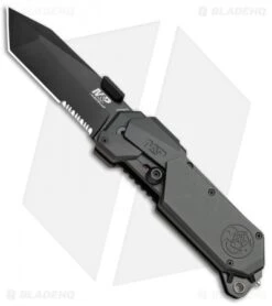 Smith & Wesson M&P M.A.G.I.C. Tanto Spring Assisted Knife (3.625" Black Serr)