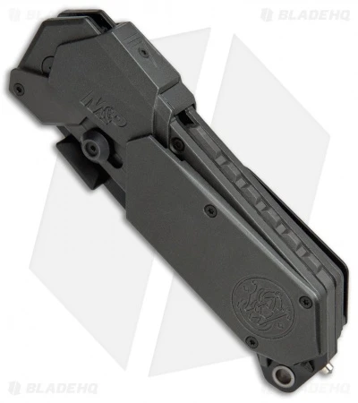 Smith & Wesson M&P M.A.G.I.C. Tanto Spring Assisted Knife (3.625" Black Serr) - Image 2