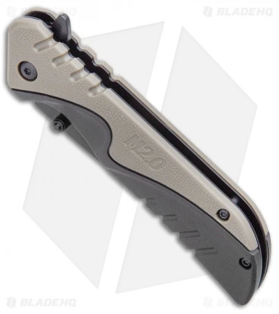 M&P M2.0 U.G. Spring Assisted Knife OD Overmold (3.25" Black) 1100042 - Image 2