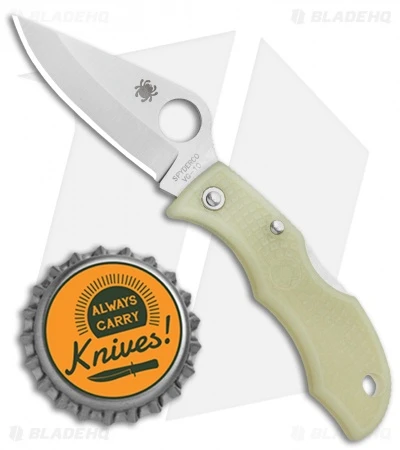 Spyderco Ladybug 3 Knife Glow FRN (1.9" Satin) LPGITD3 - Image 4