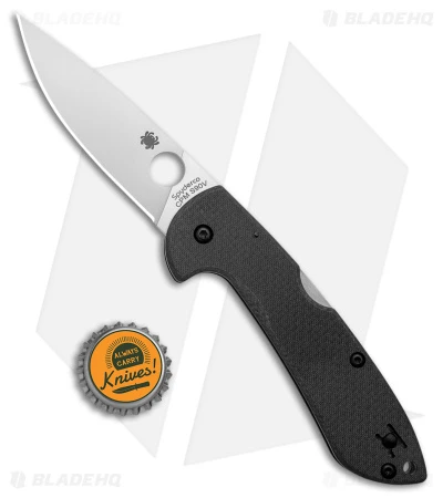 Spyderco Siren Lockback Knife Sprint Run Carbon Fiber (3.6" Satin S90V) C247CFP - Image 4