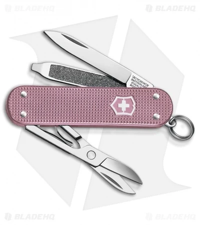 Victorinox Swiss Army Knife Classic SD Alox Wet Cotton Candy Aluminum