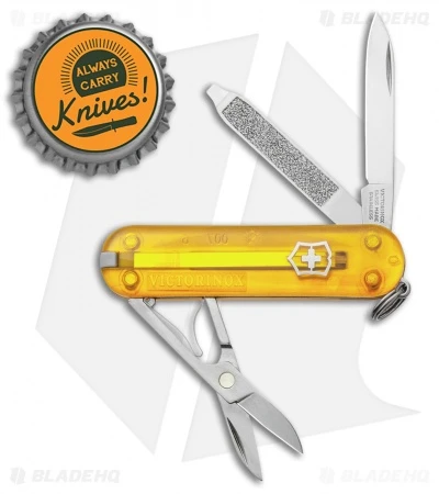Victorinox Classic SD Tuscan Sun Polymer (2.25" Stainless Steel) - Image 4