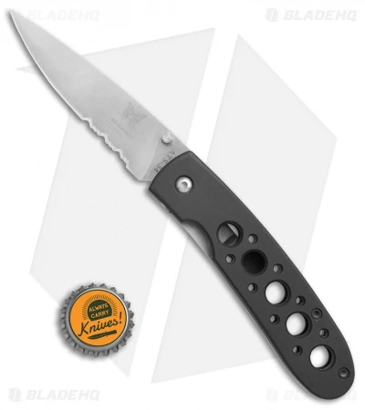 Vintage Benchmade Crawford Leopard 625S Liner Lock Knife (3.625" Satin Serr) - Image 4