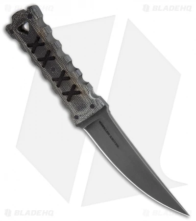 Williams Blade Design HZM Mini Kaiken Knife Black Micarta (3.5" Black) HZM-001 - Image 2