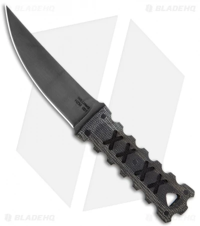 Williams Blade Design HZM Mini Kaiken Knife Black Micarta (3.5" Black) HZM-001