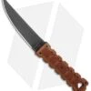 Williams Blade Design HZK Fixed Blade Knife Burlap Micarta (4.25" Black) HZK-003