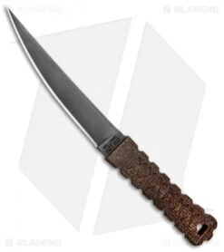 Williams Blade Design HZT Fixed Blade Knife Burlap Micarta (6.5" Black) HZT-002
