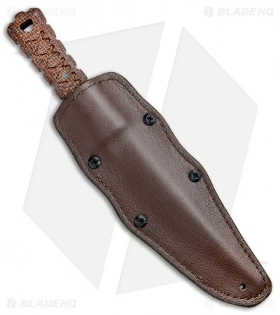 Williams Blade Design HZT Fixed Blade Knife Burlap Micarta (6.5" Black) HZT-002 - Image 3