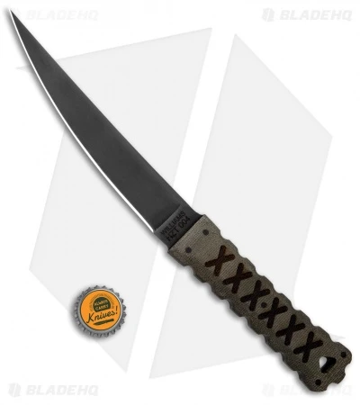 Williams Blade Design HZT Fixed Blade Knife Micarta (6.4" Black) HZT-004 - Image 4