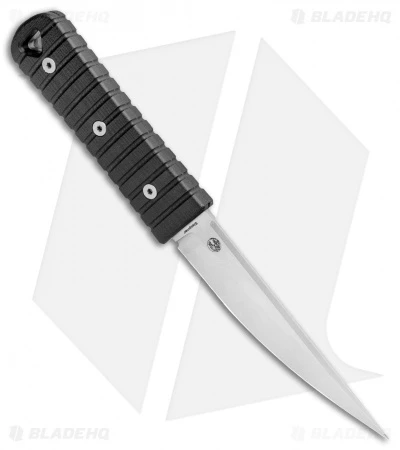 Williams Blade Design OZK 001 Fixed Blade Knife Black G-10 (4.5" Satin) - Image 2