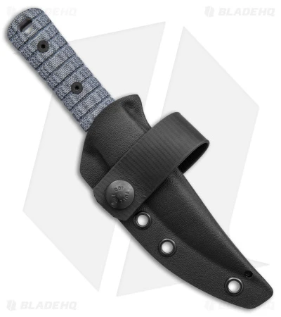 Williams Blade Design Osoraku Zukuri Mini Kaiken Black Micarta (3.6" Black) - Image 3