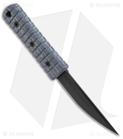Williams Blade Design Osoraku Zukuri Mini Kaiken Black Micarta (3.6" Black) - Image 2