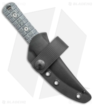 Williams Blade Design Osoraku Zukuri Mini Kaiken Black Micarta (3.5" Satin) - Image 3